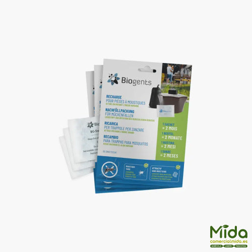Pack de 2 BIOGENTS BG-Sweetscent Atrayente para Trampas de Mosquitos