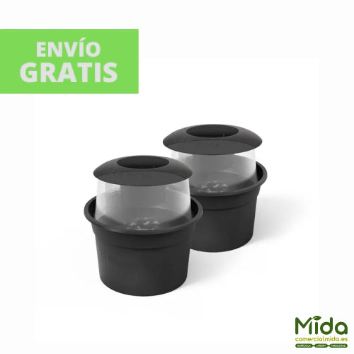 Biogents BG-GAT Reflect-tech Trampa para mosquitos tigre para exteriores 2 unidades