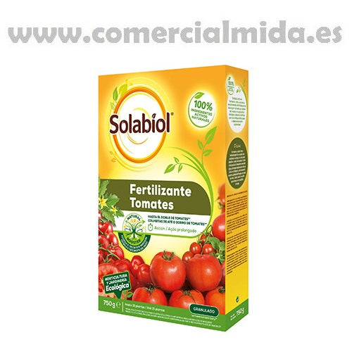 Fertilizante granulado para tomates SOLABIOL 750g
