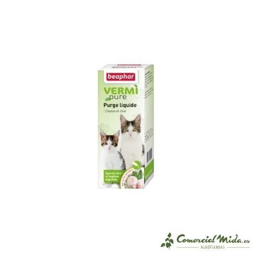 Antiparasitario interno líquido para gatos 50 ml de Beaphar