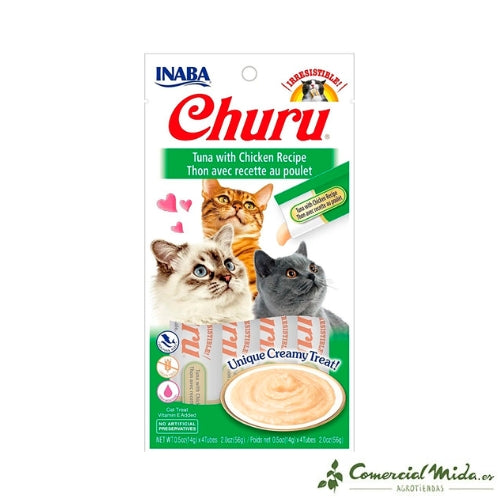 Churu CAT Snack Crema de atún con pollo