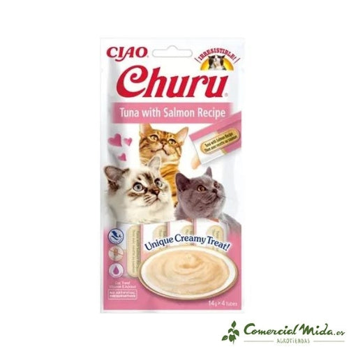 Churu CAT Snack Crema de atún con salmón