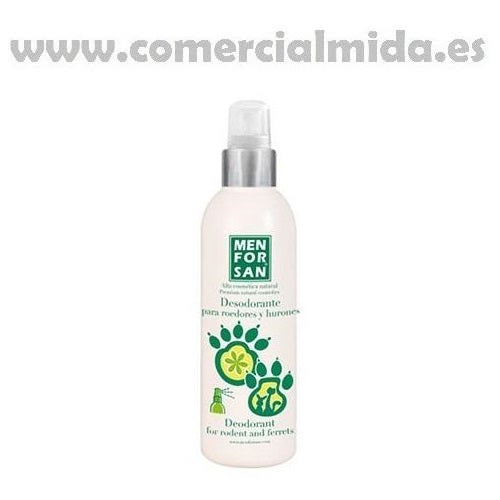 Desodorante MENFORSAN 125ml con aroma TALCO para roedores y hurones