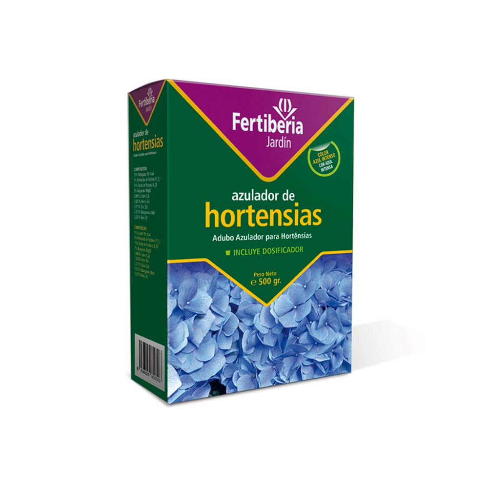 Abono granulado azulador de hortensias 500 gr de Fertiberia