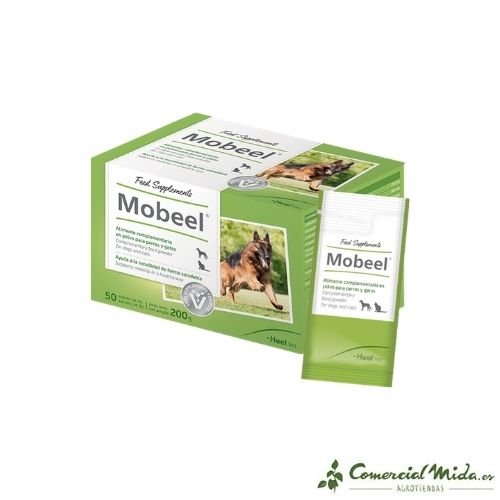 Alimento complementario Mobeel 50x4gr para perros y gatos de Heel