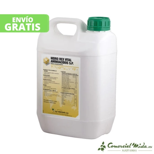 SP VETERINARIA HIDRO REX VITAL AMINOACIDOS 5L