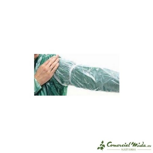 INSPROVET Besamungshandschuhe mit Befestigungsschlaufe 92cm Transparen