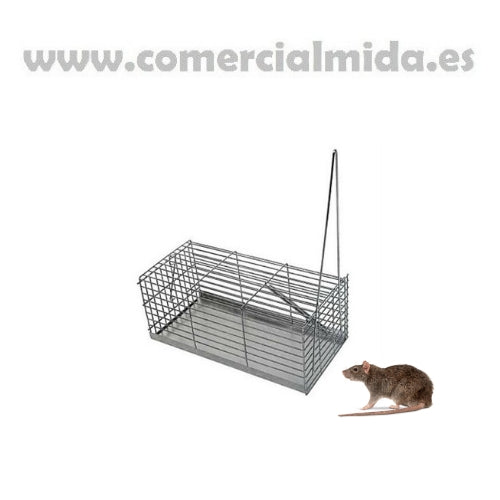 Jaula de captura ratas