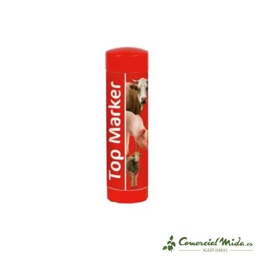 Lápiz marcador Top Marker Rojo de Kerbl 60 ml