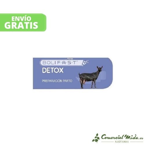 Bolifast Detox de Kersia bolo oral para ovejas y cabras