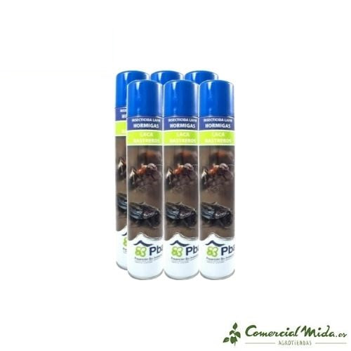 Laca Insecticida Lafin Hormigas PBA Insectos Rastreros Pack 6 Unidades