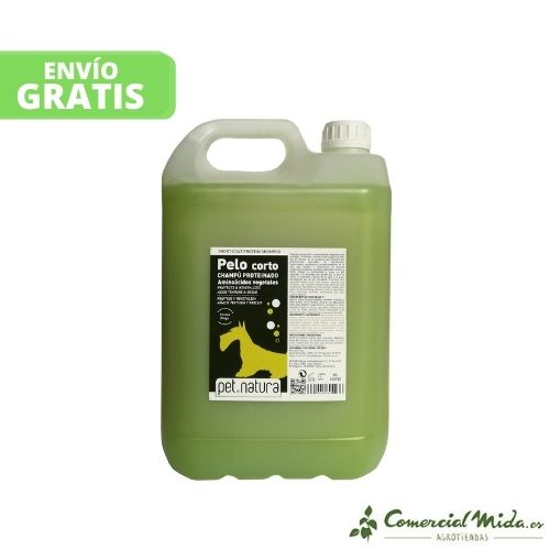 Champú pelo corto 10 L para perros de Petnatura