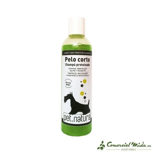 Champú pelo corto para perros de Petnatura