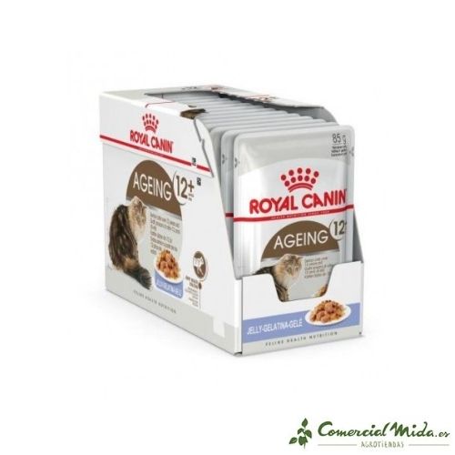 Gelatina Royal Canin Ageing12+ para gatos (12x85gr)