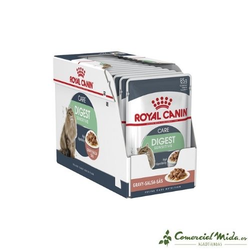 Salsa Royal Canin Digest Sensitive para gatos - 12x85gr