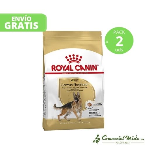 ROYAL CANIN GERMAN SHEPHERD ADULT pack de 2 unidades