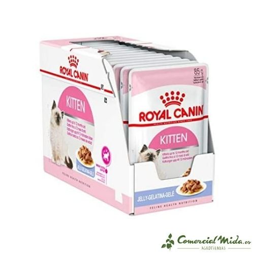 Gelatina Royal Canin Kitten para gatitos (12x85gr)