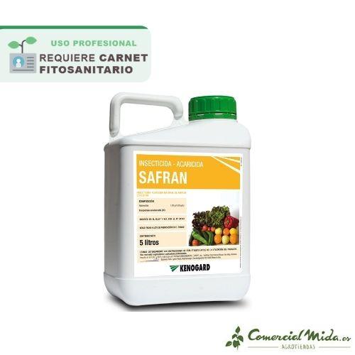 Insecticida Acaricida SAFRAN para plantas de uso profesional 5L