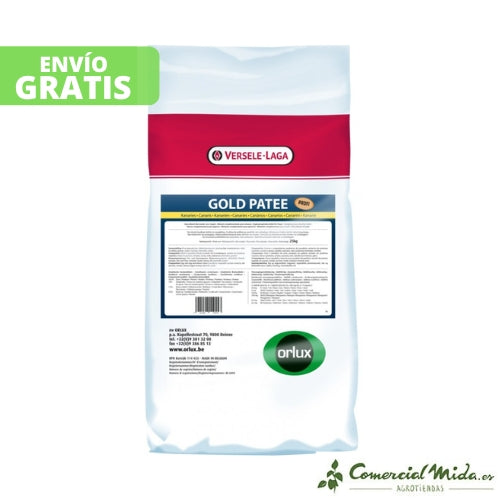 Orlux Gold Patee Comida para Periquitos 25kg