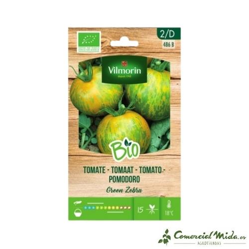 VILMORIN Bio Semillas Tomate Green Zebra