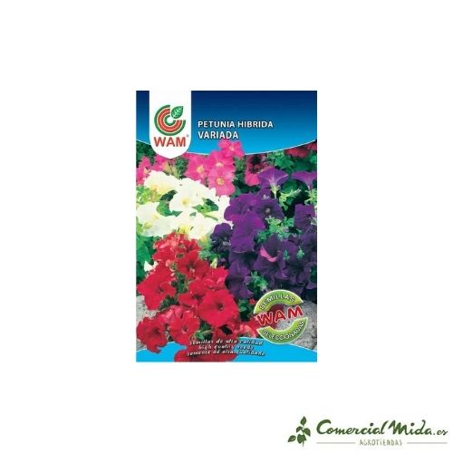 Semillas de Petunia Híbrida Variada 0,2 gr de Wam